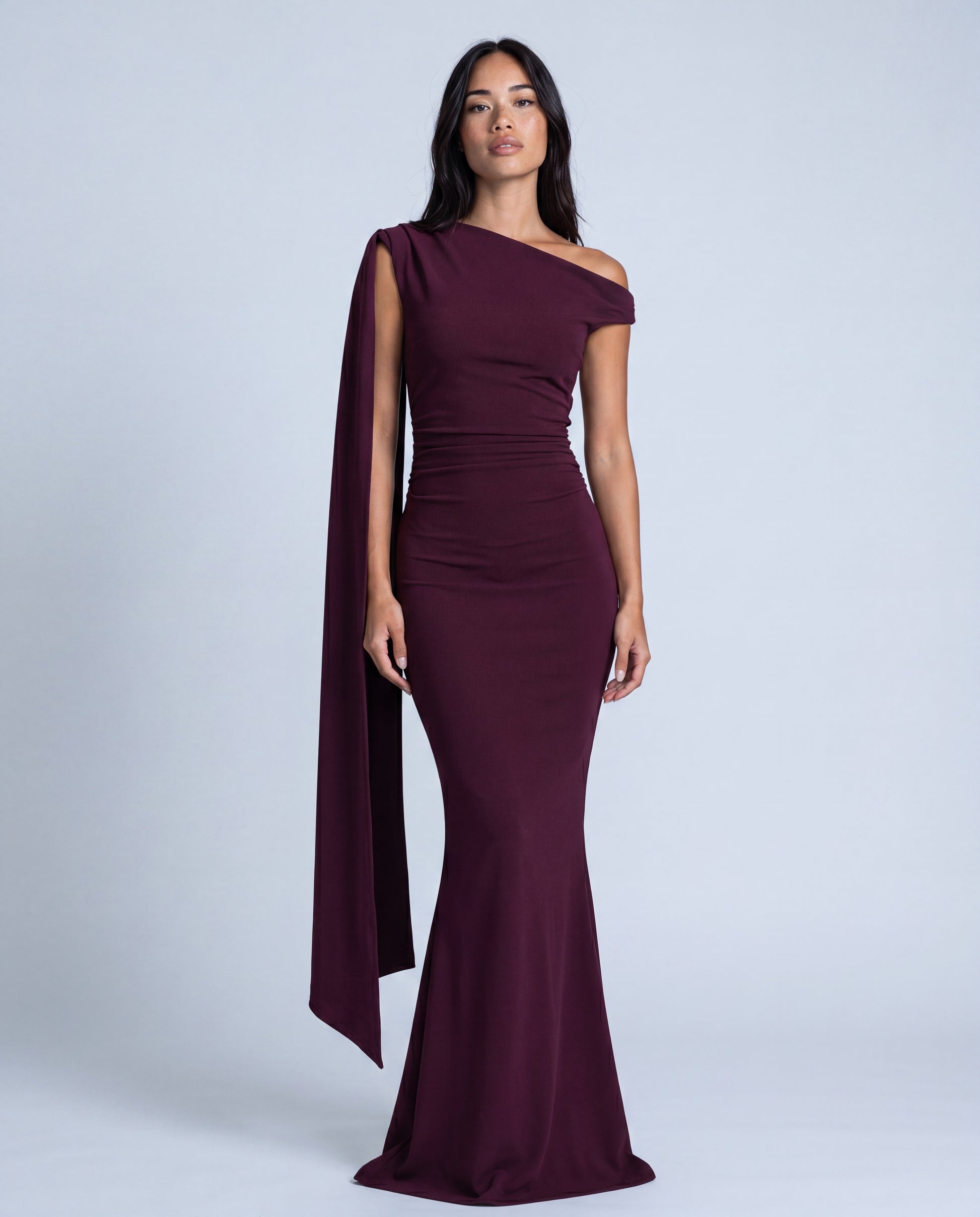 SHARON burgundy front